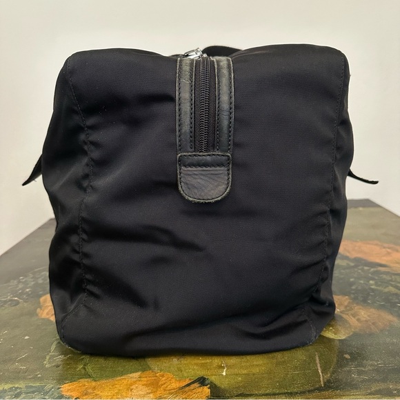 Vintage Gucci Black Nylon Weekender Duffle Bag - Picture 7 of 14